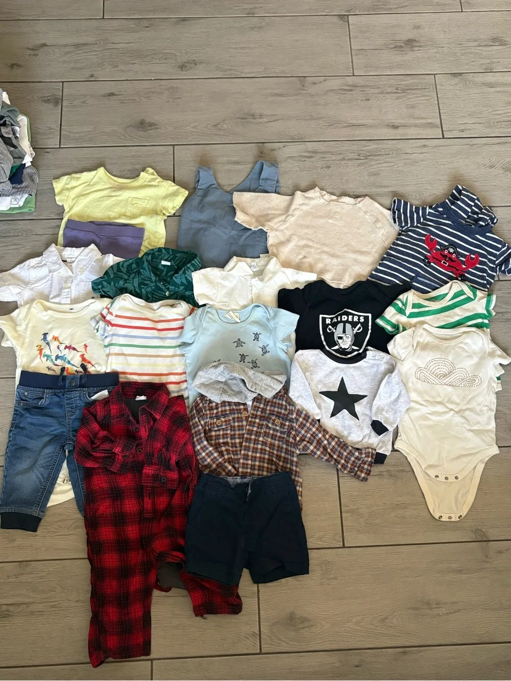 Baby Clothes Bundle (6–12 Months) – $80